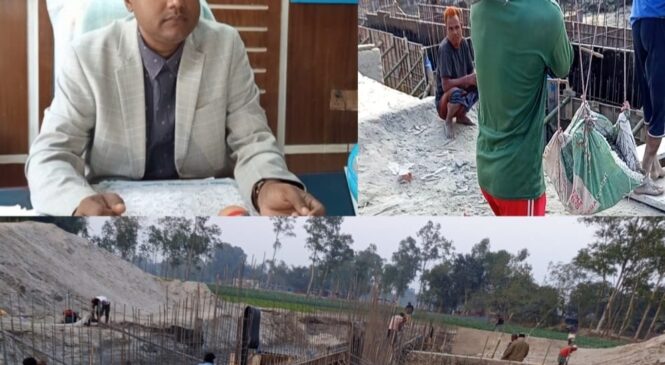 ডালিয়া ডিভিশনের আওতায় ২৪-২৫ অর্থবছরের বিভিন্ন প্রকল্পের কাজ চলমান