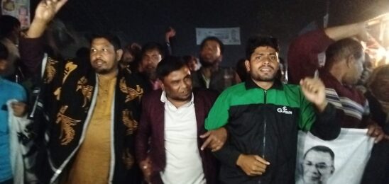 ইসলামপুরে সুলতান মাহমুদ বাবুর পক্ষে নির্বাচনী মিছিল অনুষ্ঠিত