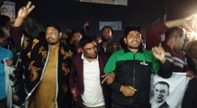 ইসলামপুরে সুলতান মাহমুদ বাবুর পক্ষে নির্বাচনী মিছিল অনুষ্ঠিত