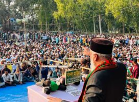 ইসলামপুরে ১১ দলীয় জোটের নির্বাচনী জনসভা ও গণমিছিলে মানুষের ঢল