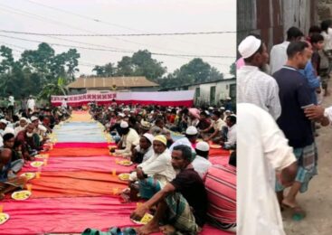 ঘাগড়ায় যুবদল নেতা মামুন মন্ডলের পক্ষ থেকে ইফতার ও দোয়া মাহফিল