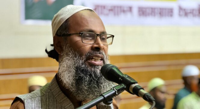 ইসলামপুরে ঈদ-উল-ফিতরের শুভেচ্ছা জানালেন মেয়র প্রার্থী মনির হোসেন